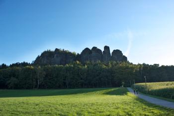 Pfaffenstein, Frontansicht, Pfaffendorf