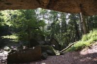 Thorwalder Wände, Höhle, Sächsische Schweiz