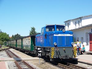 Diesellok 251 901-5 in Binz LB - Rasender Roland