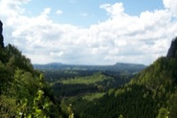 Aussicht am Prebischtor Aussicht Prebischtor, Böhmische Schweiz