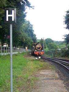 99 4801-9 in Binz LB - Rasender Roland
