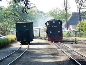99 1784-0 in Göhren - Rasender Roland