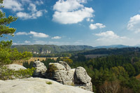 Aussicht Gamrig, Brand, Polenztal