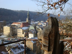 Bad Schandau, Luchsweg, Winter, Ostrau, Sächsische Schweiz